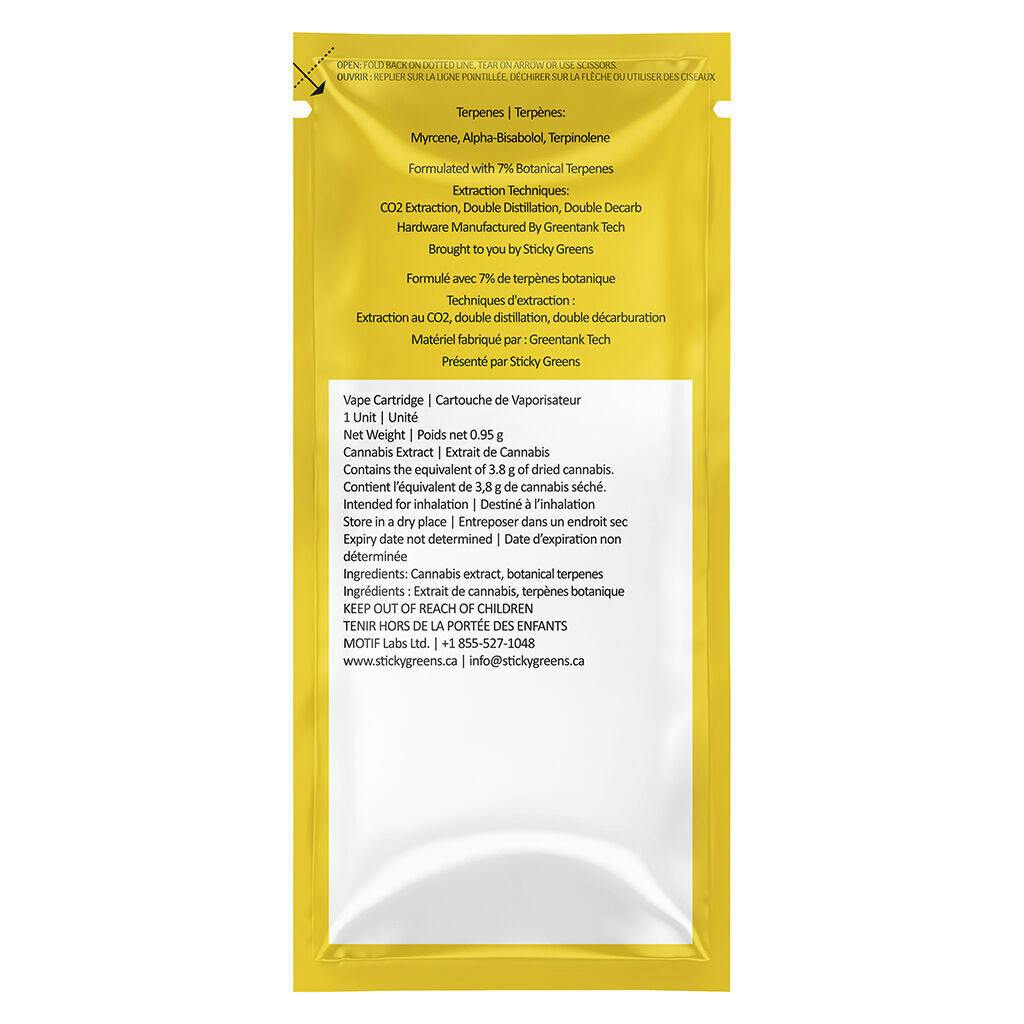 Trippy Sips - Peach High-alive 510 Thread Cartridge - 0.95g