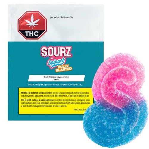 Fully Blasted Blue Raspberry Watermelon Gummy