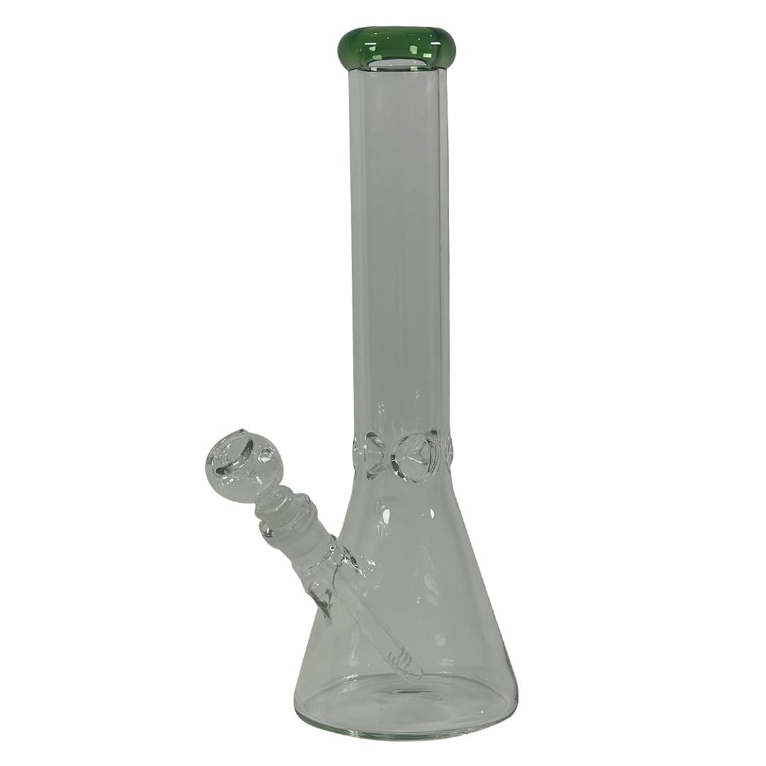 Bamboo Blaze - Glass 14 Inch Beaker Bong