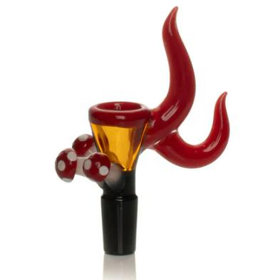 Red Eye 14mm Mushroom Bowl Multiple Colours