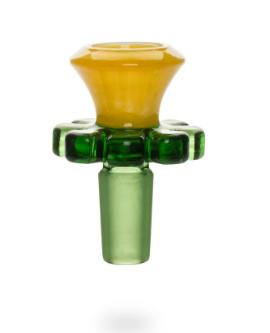 Red Eye 14mm Trumpet Flower Bowl Multiple Colours
