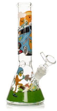 Red Eye Glass 10" Living Dead Bong