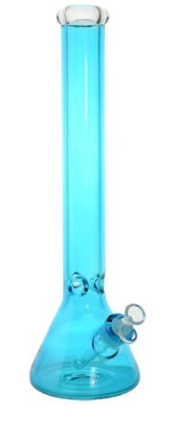 18" Day Glow Beaker Bong Assorted Colours