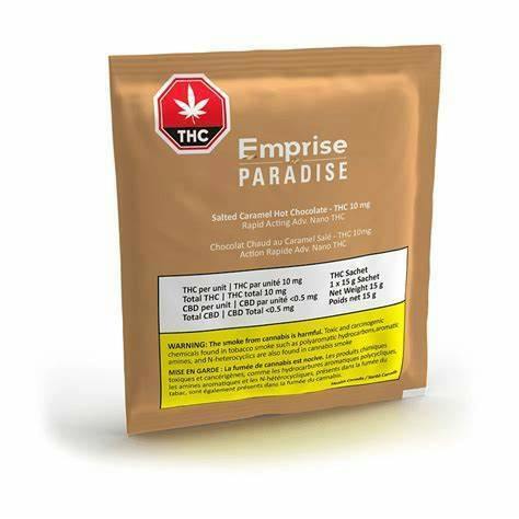 EMPRISE PARADISE 10MG THC Salted Caramel Hot Chocolate