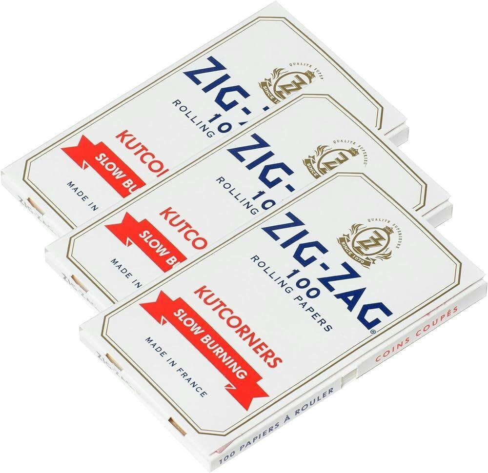 ZIG ZAG WHITE SLOW BURNING