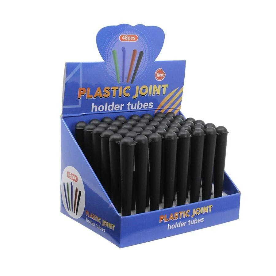 Plastic Joint Holder Tubes - Black