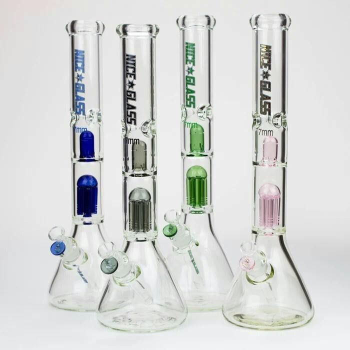 Glass Percolator 7 In Coloured Rim