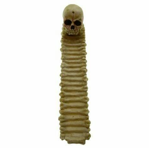 SKELETON HEAD INCENSE HOLDER