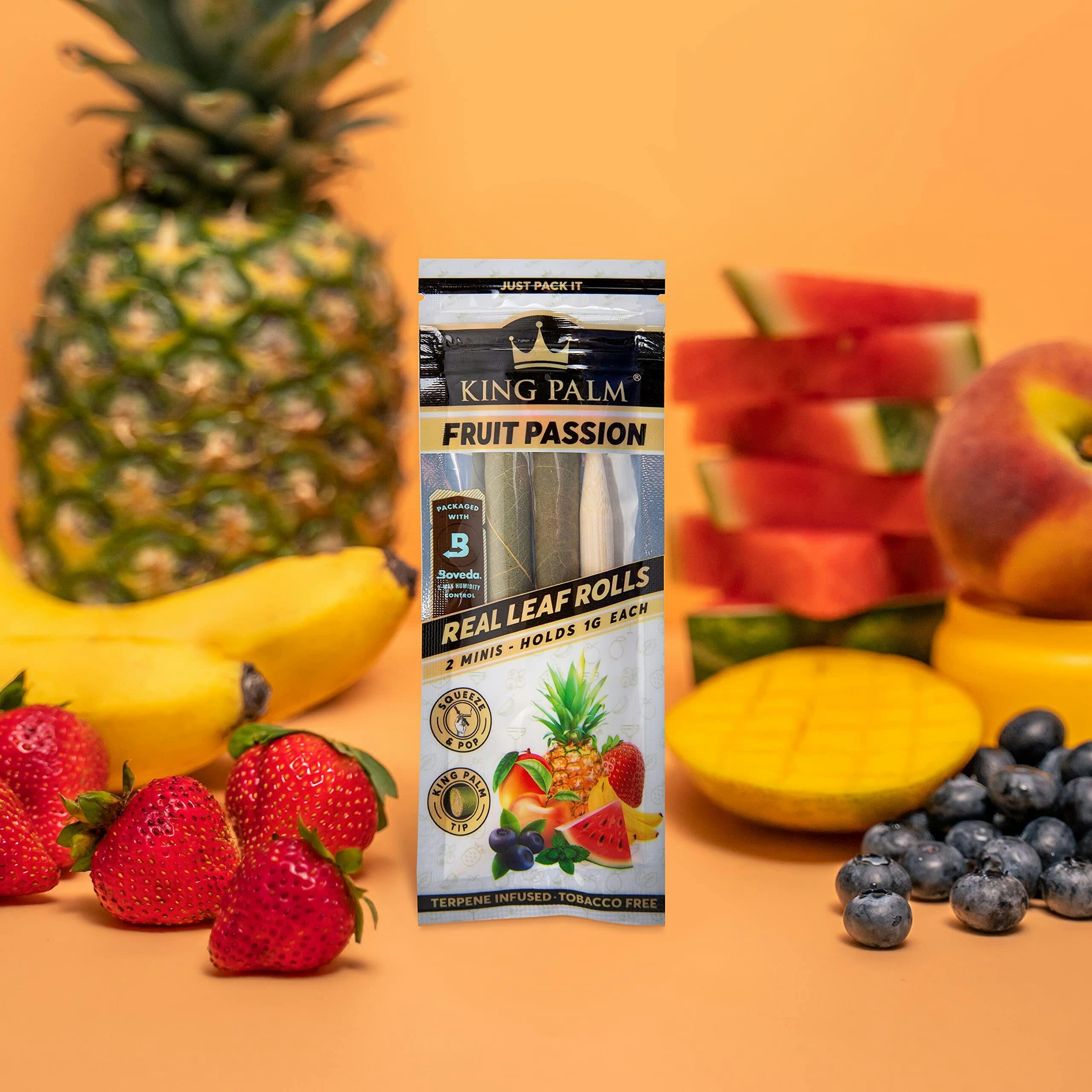 KING PALM FRUIT PASSION 2X1G
