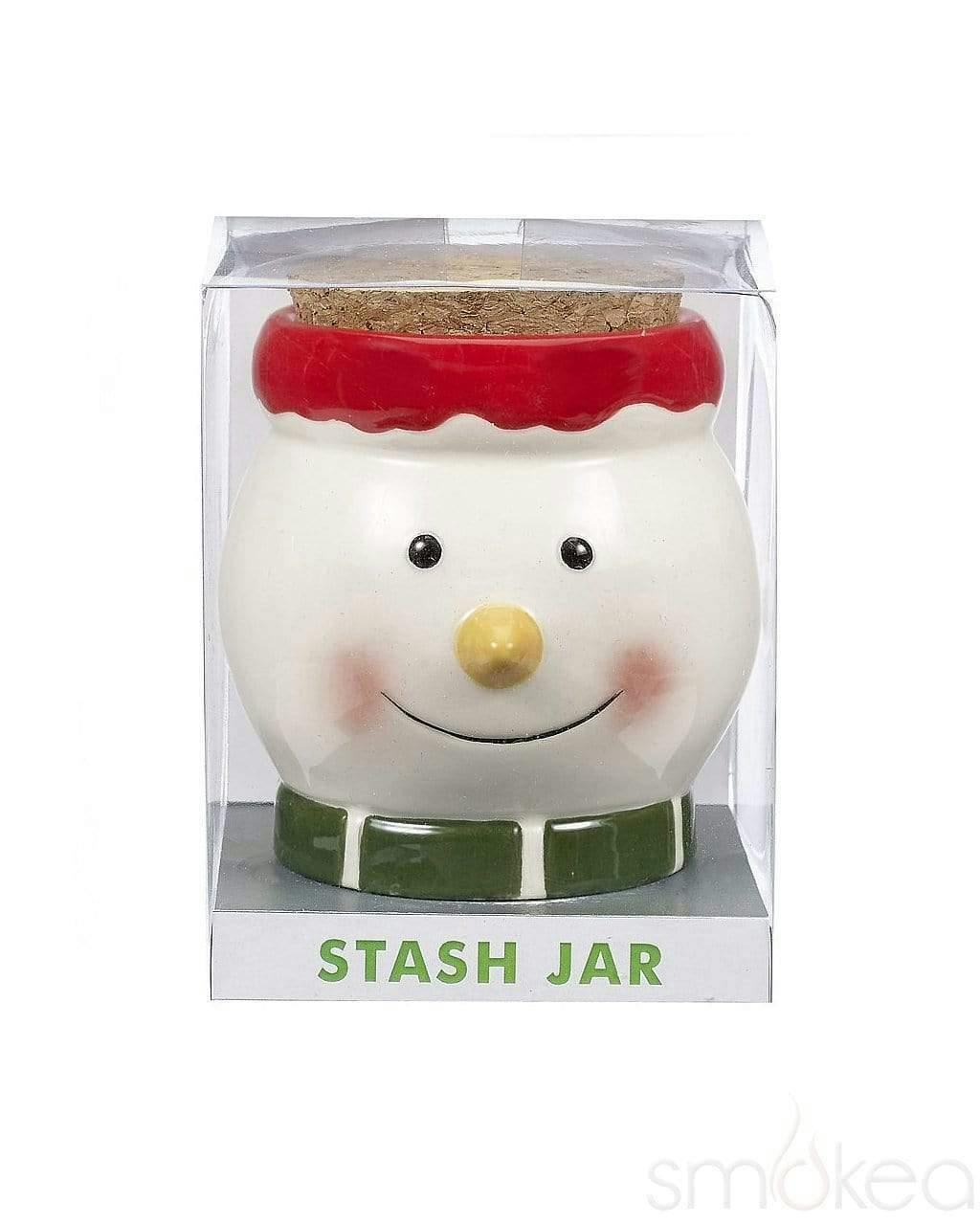 STASH JAR SNOWMAN