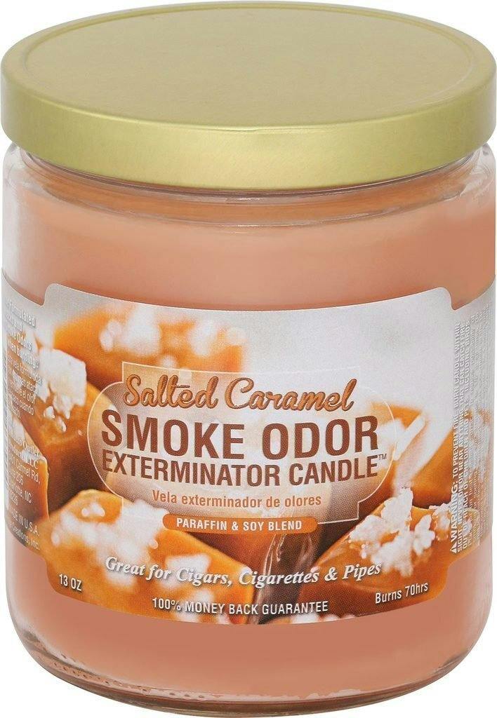 SMOKE ODOR SALTED CARAMEL 13OZ CANDLE