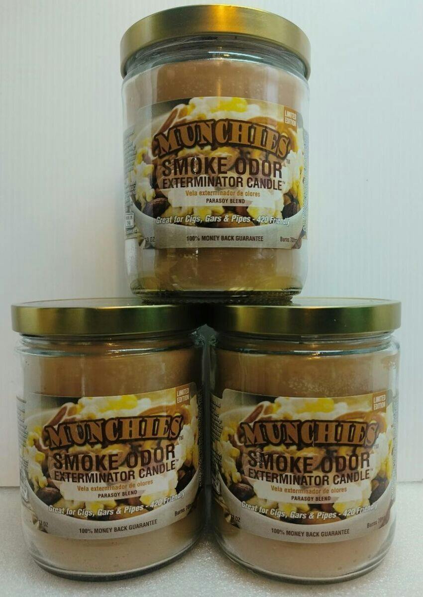 SMOKE ODOR MUNCHIES 130Z CANDLE