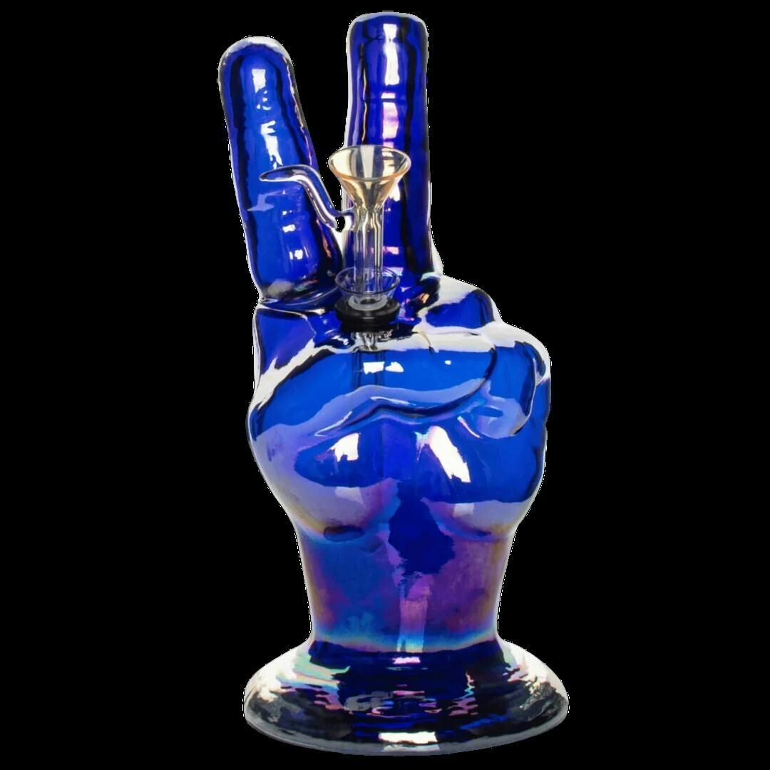 PEACE SIGN 10 INCH BONG