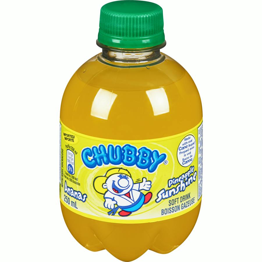 CHUBBY 250ML Pineapple Sunshine