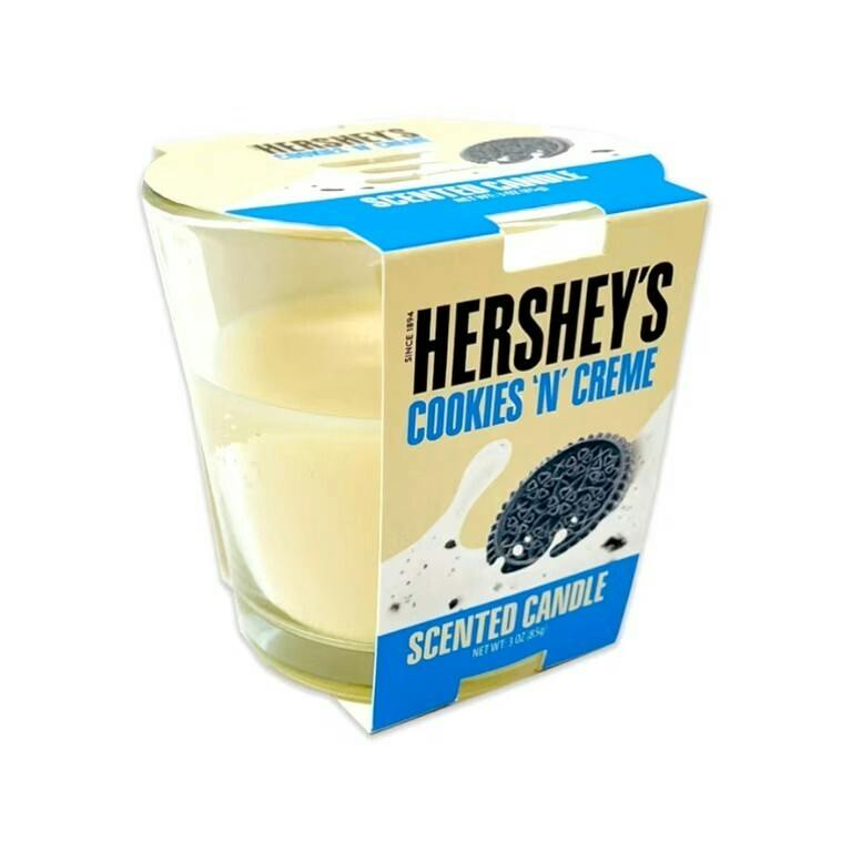 CANDLE JOY HERSHEY'S COOKIES 'N' CREME SCENTED CANDLE