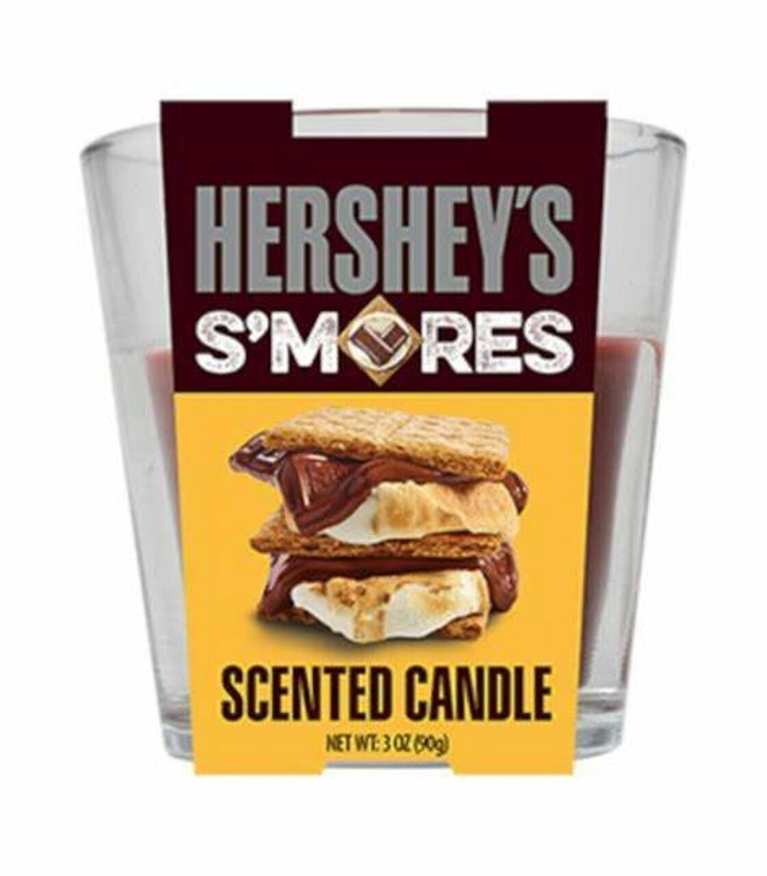 CANDLE JOY HERSHEY'S S'MORES SCENTED CANDLE