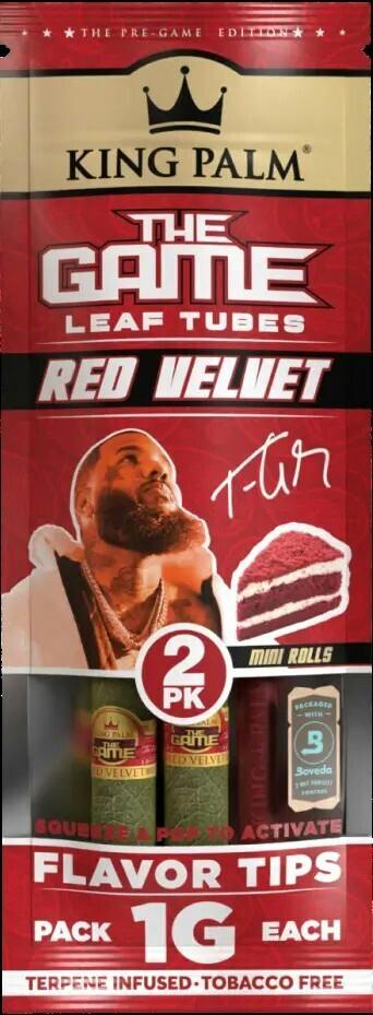 KING PALM RED VELVET