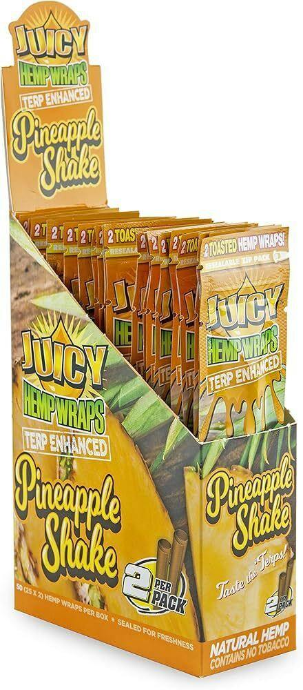 JUICY HEMP WRAPS PINEAPPLE SHAKE