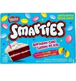 SMARTIES BIRTHDAY CAKE
