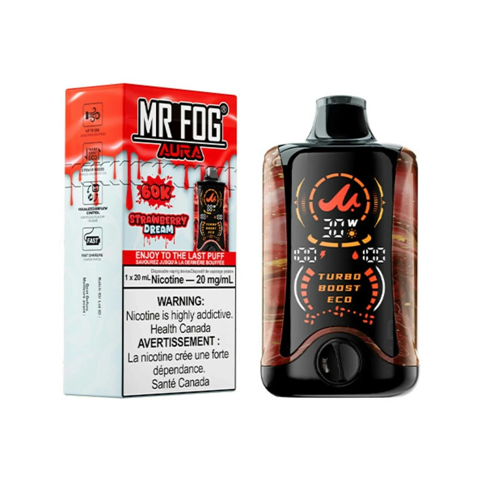 MR FOG AURA 60K STRAWBERRY DREAM