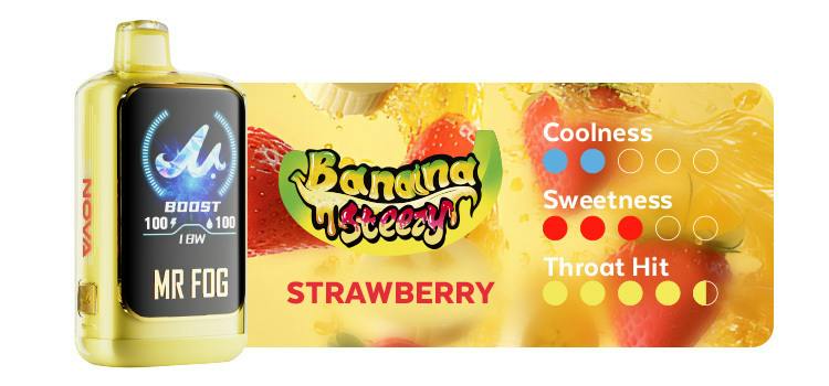 MR FOG NOVA 36K BANANA STEEZY STRAWBERRY