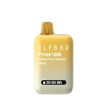 ELFBAR PRIME PINEAPPLE MANGO 1800 DISPOSABLE VAPE