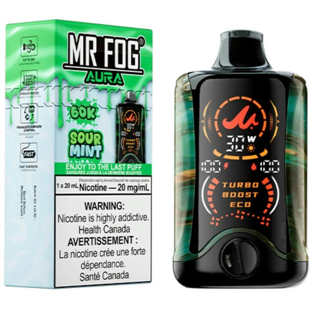 MR FOG AURA 60K Sour Mint