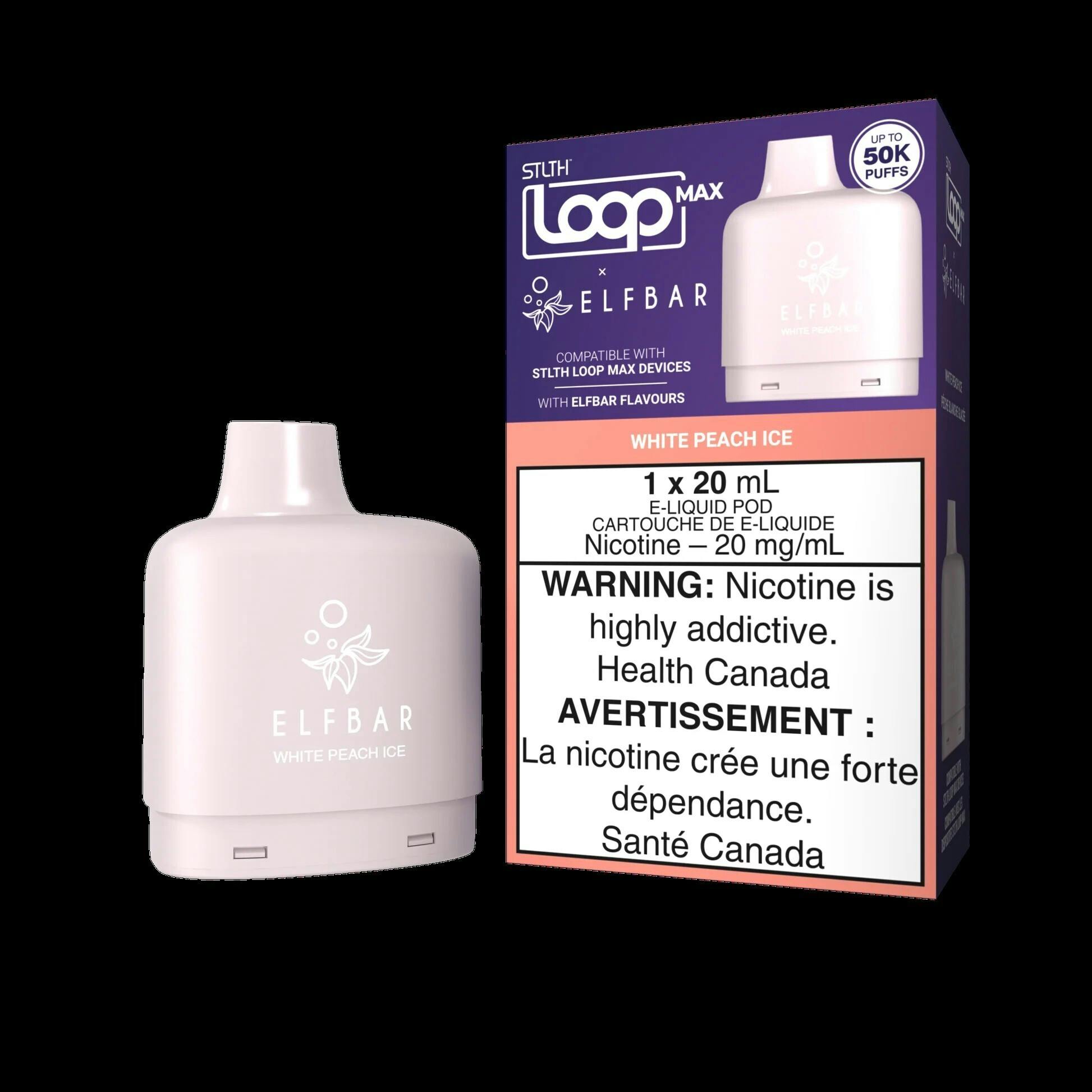 STLTH LOOP 50K WHITE PEACH ICE
