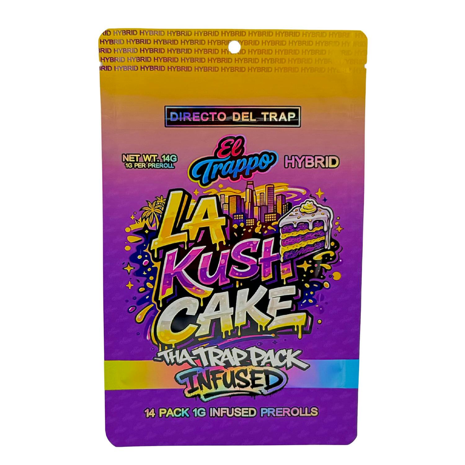 El Trappo - 14pk 1g Infused Prerolls - (14g) - Hybrid - **LA KUSH CAKE**