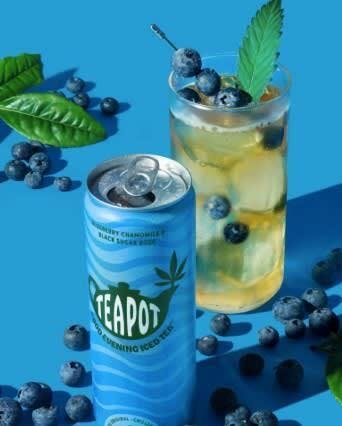 Rosin Infused Blueberry Chamomile Tea