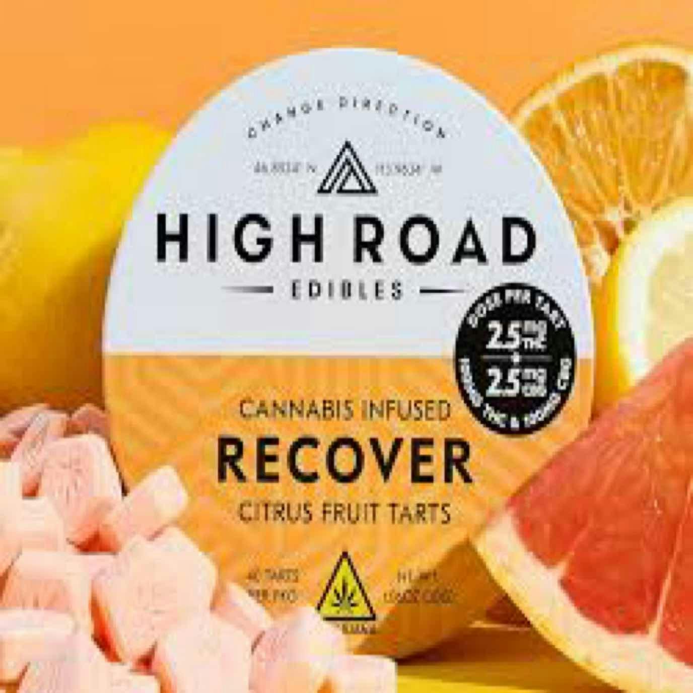 High Road Recover Citrus Fruit Tarts 40ct