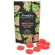 Smokiez Sour Watermelon 10pk Gummies