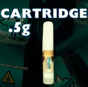Frosteez White Gummy 0.5g Cart at UURB Dispensary - Fairview