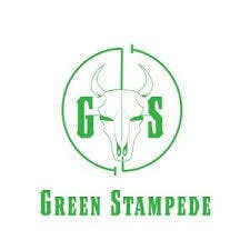 Green Stampede Blue Raspberry 1g Pod
