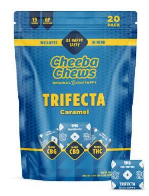 CHEEBA CHEWS - Caramel Trifecta 1:1:1 THC CBG CBD at Public Absecon Dispensary