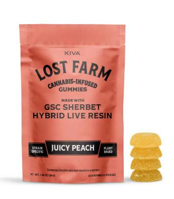 LOST FARM - Juicy Peach x GSC Sherbert Live Resin [H]