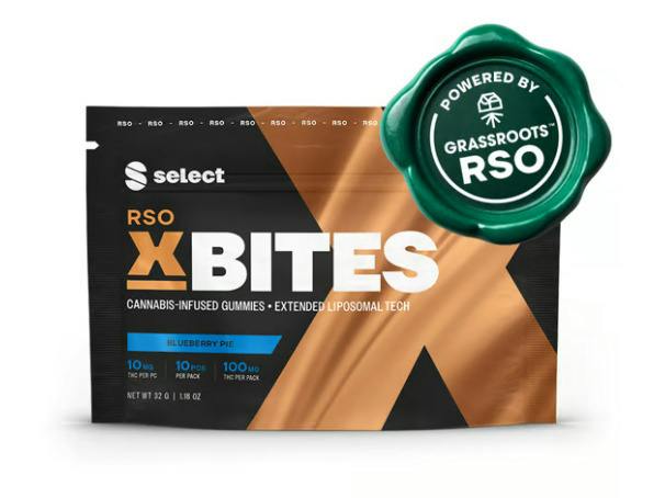 SELECT - RSO X Bites Blueberry Pie 10pk 100mg [H]