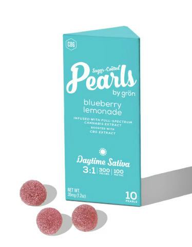 GRON - Pearls 3:1 Blueberry Lemonade CBG:THC 10pk [S]