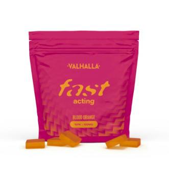 VALHALLA - Blood Orange Fast Acting Gummy 10pk 100mg [S]