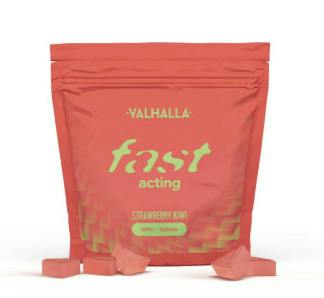 VALHALLA - Strawberry Kiwi Fast Acting Gummy 10pk 100mg [H]