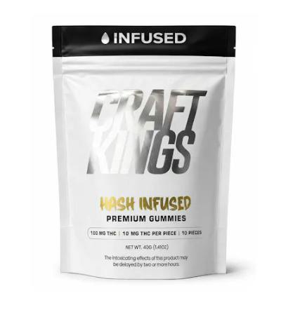 CRAFT KINGS - Watermelon Hash Infused Gummies 100mg [H]