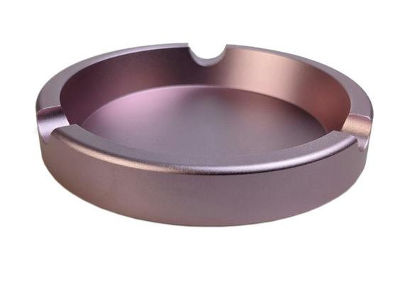 3.5" ALUMINUM ASHTRAY | ROSE GOLD