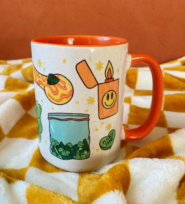 COFFEE MUG | STONER ACCESSORIES | ORANGE