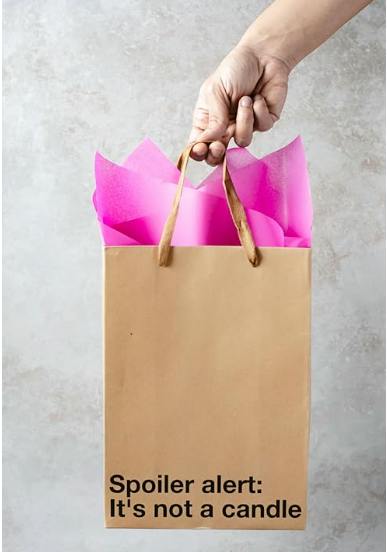 GIFT BAG | NOT A CANDLE