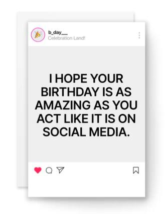 GREETING CARD | SOCIAL MEDIA