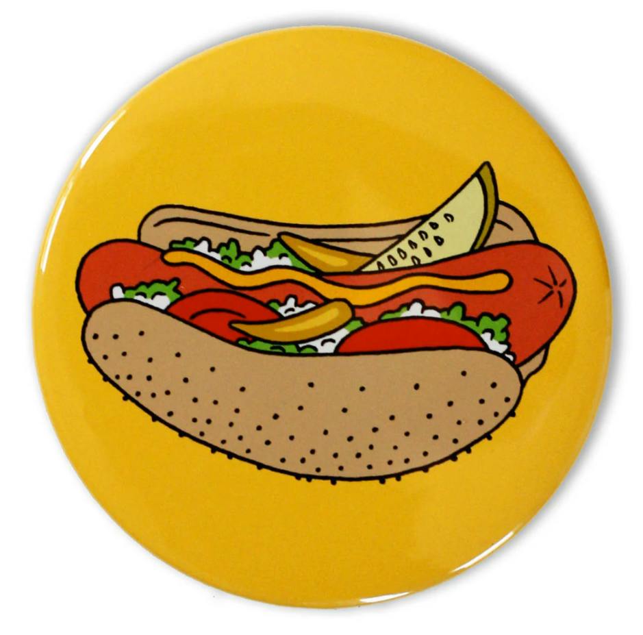 POCKET MIRROR | CHICAGO HOT DOG
