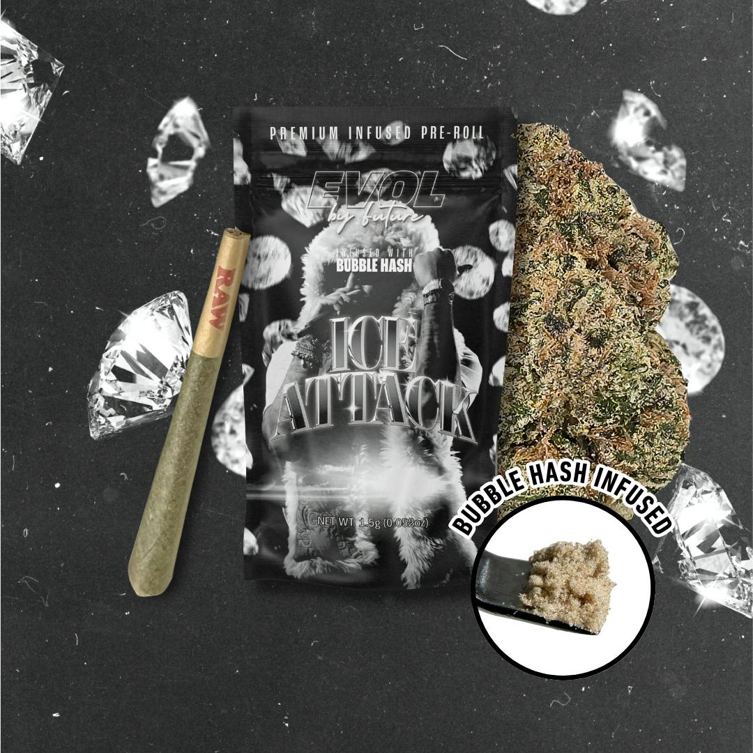 INFUSED | ICE ATTACK | 1.5G | 1PK - 1.5 g