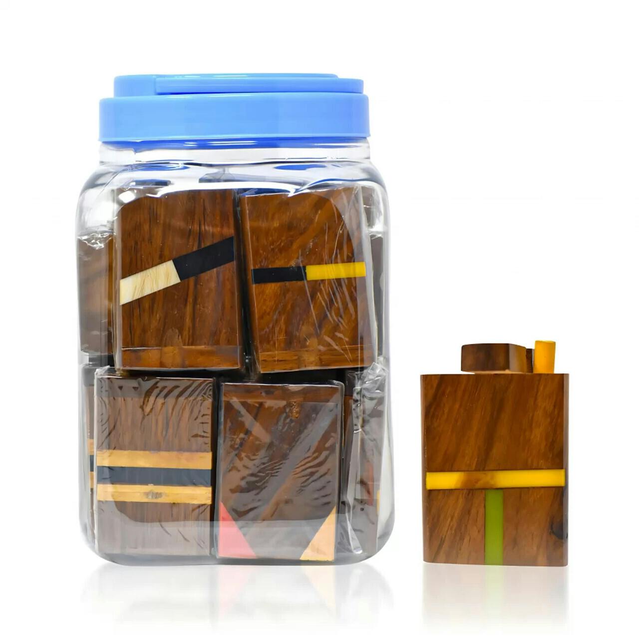 ASSORTED WOODEN DUGOUT - ONE SIZE