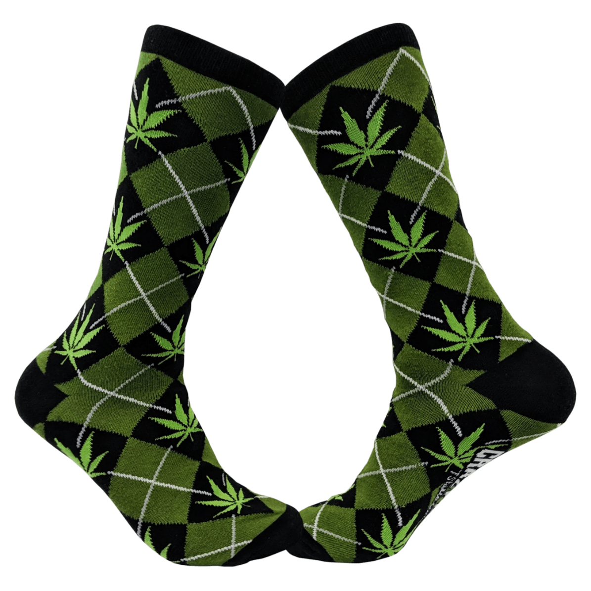 SOCKS | ARGYLE MARIJUANA