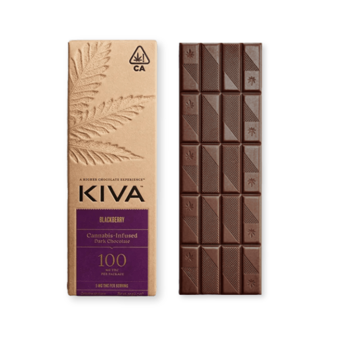 CHOCOLATE BAR | BLACKBERRY | 100MG